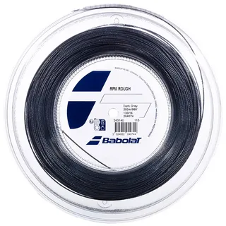 Babolat Tennissaite RPM Rough (Haltbarkeit+Spin) dunkelgrau 200m Rolle