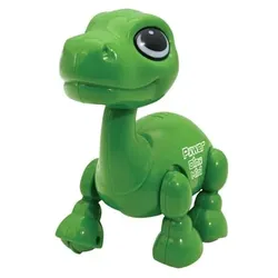 LEXIBOOK Power Puppy Mini - Dino -Roboter mit Licht- und Soundeffekten, Handklatschbefehl, Sprachwiederholung
