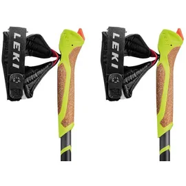 Leki Response Stöcke - Dark Anthracite / Black / Lime / White - 100 cm