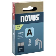 Novus Feindrahtklammern Typ 53 8 mm 800 Stück