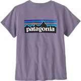 Patagonia P-6 Logo Responsibili-tee Damen T-Shirt concrete purple M