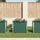 vidaXL Garten-Hochbeet verzinkter Stahl rechteckig 100 x 40 x 77 cm Grün  