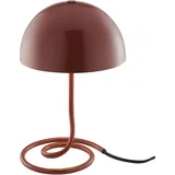 OTTO home Charlett Pilz Lampe Rot
