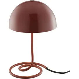OTTO home Charlett Pilz Lampe Rot