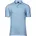 Luxus Piqué Stretch Polo blau S