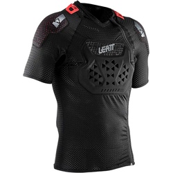 Leatt AirFlex, Protektorenshirt kurzärmelig - Schwarz/Rot - S