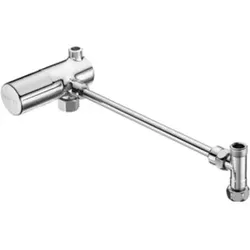 Schell Eckventil-Thermostat-Set auf G 3/8 Abgang, starr, verchromt