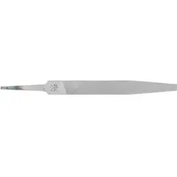 PFERD Werkstattfeile Flachspitz 100mm Hieb 1 für grobe Zerspanung, Schruppen