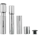 Humpert Vorbau A-Head Adapter 1 1/8 25-50 mm Silber