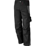 QUALITEX HIGH QUALITY WORKWEAR Bundhose MG 245 schwarz/grau Damen 38 Herren 44