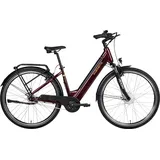Saxonette Comfort Plus 5.0 E-Bike Damen 28 Zoll" Gr. 45, , burgundy) - Dunkelrot