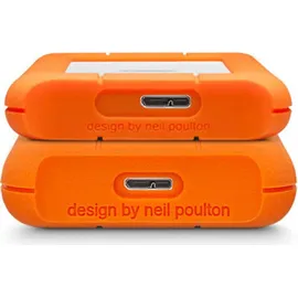 LaCie Rugged Mini 2 TB USB 3.2 Orange/Silber 9000298