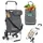 Sekey Einkaufstrolley grau 3-in-1