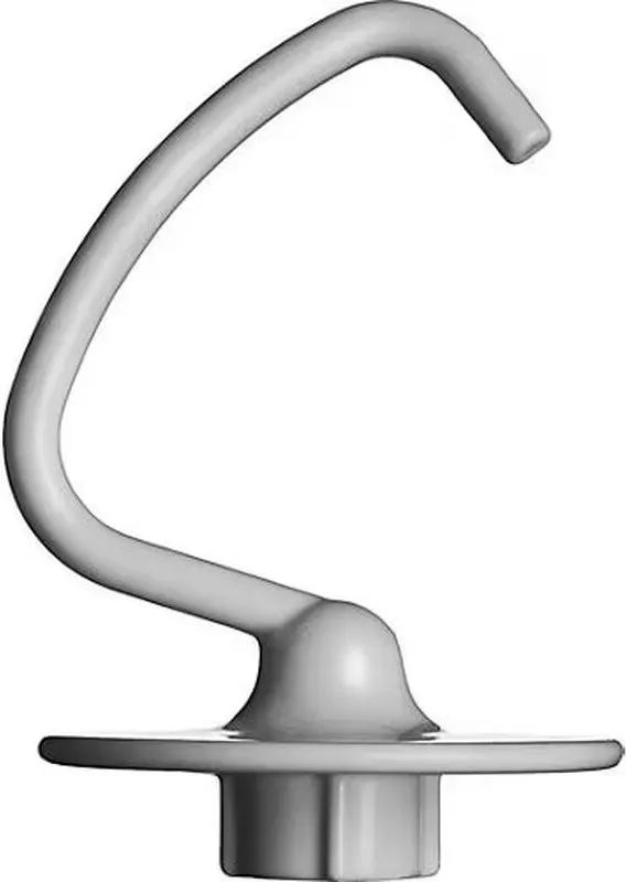 KitchenAid 5K452DH Knethaken für mittelgroße Küchenmaschinen mit kippbarem Motorkopf