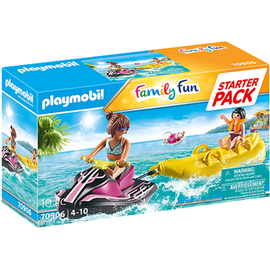 Playmobil Family Fun Starter Pack Wasserscooter mit Bananenboot 70906
