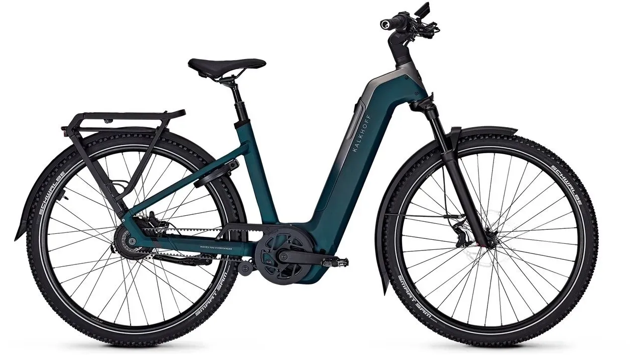 Kalkhoff Entice 5+ Advance Belt 800 Wh Damen grün 2026 - 29