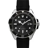 Timex Harborside Coast Analog Quarz Leder 40 mm