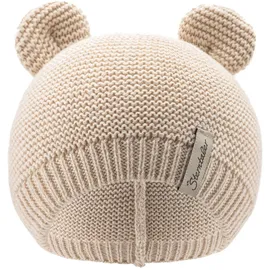 Sterntaler GOTS Strickmütze Ohren in sand | Gr.: 41 cm