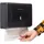 Mind Reader Dispensador de Toallas de Papel multipliegue Badaccessoire Schwarz