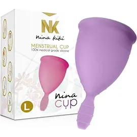 nina kiki Menstruationstasse Größe L Lila 1 St.