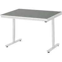 Rau Arbeitstisch adlatus 150 elektrisch höhenverstellbar Linoleum-/Universal-Platte 1250 mm