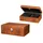 Philos Schachfigurenbox, Wurzelholzoptik, 180 x 120 x 83 mm