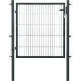 garden 'n' more Zauneinzeltür GARDEN 'N' MORE "Einzeltor Premium", grau (anthrazit), B:120cm H:100cm, Stahl, Tore, 103 cm hoch, anthrazit