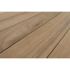 BIZZOTTO Cameron Gartentisch 228 x 100 x 75 cm Anthrazit/Braun