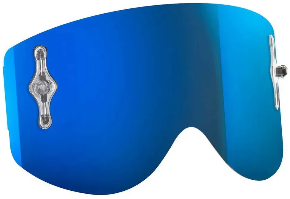 Scott Mx 80 ́s Sgl Ersatzlinsen - Electric Blue Chrome - Electric Blue Chrome/CAT 2