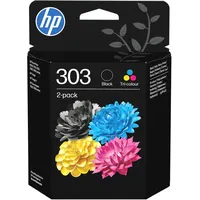 HP 303 schwarz + 303 CMY