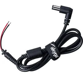 Akyga AK-SC-14 Niedervolt-Adapterkabel Hohlstecker 7.4 x 5.0 mm + Pin - offene Kabelenden 1.2 m 1 St.