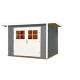 Weka Gartenhaus 179 2,41 x 2,35 m grau