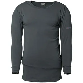 Planam Größe 4XL Herren Funktionsunterwäsche Shirt langarm 190 g/m2 grau Modell 2251, 2251068
