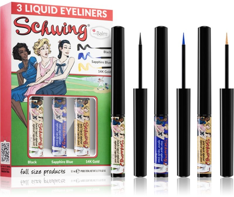 theBalm Schwing® Trio Flüssige Eyeliner