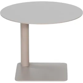 Spinder Design Beistelltisch Sunny Stahl Grau Taupe