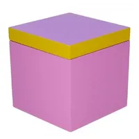 Giftcompany Aufbewahrungsbox Neo 13 x 13 cm 1-tlg. lila/gelb/rosa