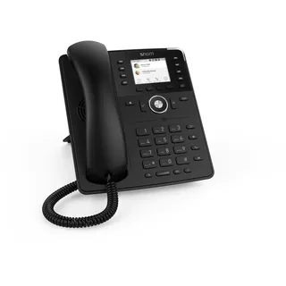 Snom D735 VoIP Telefon schwarz