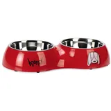 Karlie Hundenapf Jairo 960 ml rot Dinner Set 2 x 480 ml