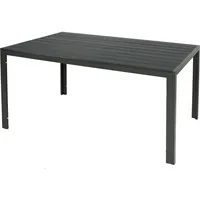 Mojawo Gartengarnitur Gartenmöbel 5tlg 160x90cm Non-Wood Tisch Stapelstuhl -