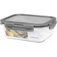 Lock & Lock Teedose eckig transparent 17,5 x 13 x 6,4 cm 0,63 l