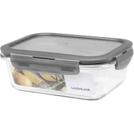 Lock & Lock Teedose eckig transparent 17,5 x 13 x 6,4 cm 0,63 l