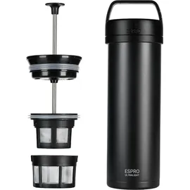 Espro P0 Ultralight 2 Tassen Schwarz