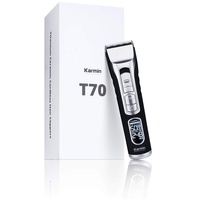 Karmin T70 - Profi Haarschneidemaschine Elektrischer Bartschneider Haartrimmer für Männer mit LCD Anzeige, Wiederaufladbare