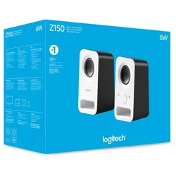 LOGITECH PC Speakers Z150 Snow White