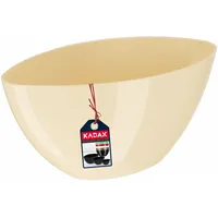 Kadax Blumentopf, Pflanztopf aus Kunststoff, ovaler Topf, 30 x
