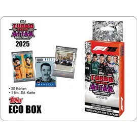 Topps Turbo Attax Formel 1 2025 Vorteilsbox mit 31 Karten