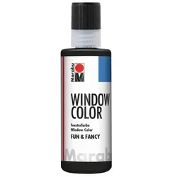 Fensterfarbe Fun&Fancy konturen-schwarz 80ml