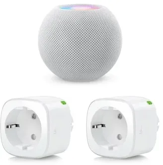 Eve Energy (Matter)  - Smarte Steckdose , 2er Pack mit HomePod mini