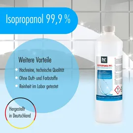 Höfer Chemie 6x 1 L Isopropanol 99,9% in Flaschen
