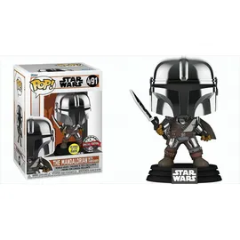 Funko Pop! The Mandalorian with Dark Saber